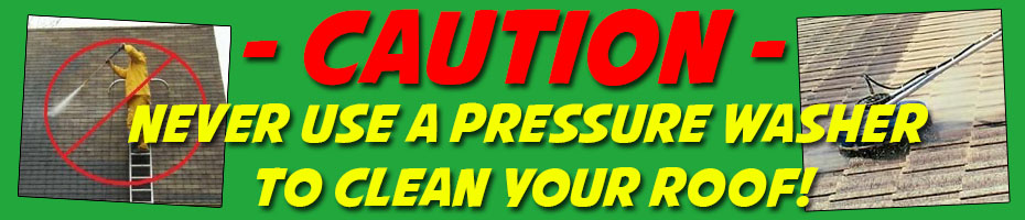 A-1 Pressure Washing & Roof Cleaning, Never Pressure Clean Roof 941-815-8454